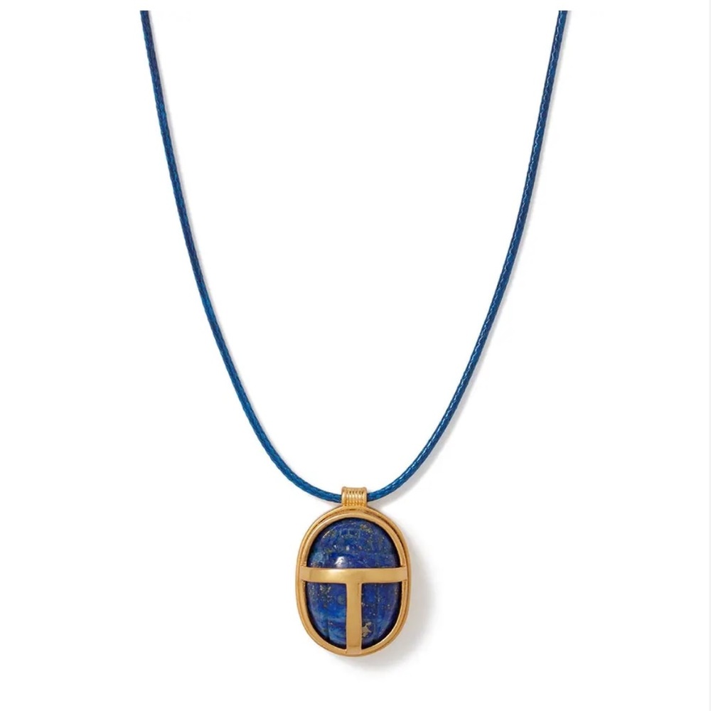 Egyptian Heart Scarab Necklace